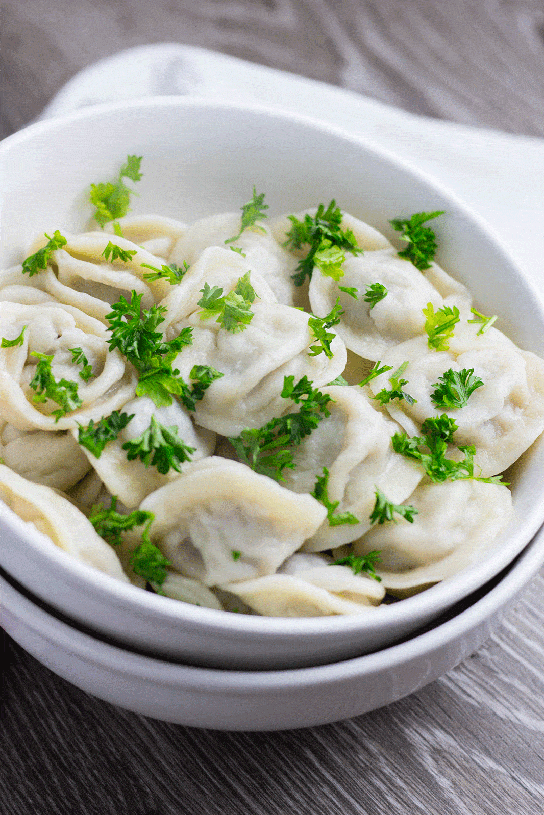 Russian Style Ravioli Pelmeni