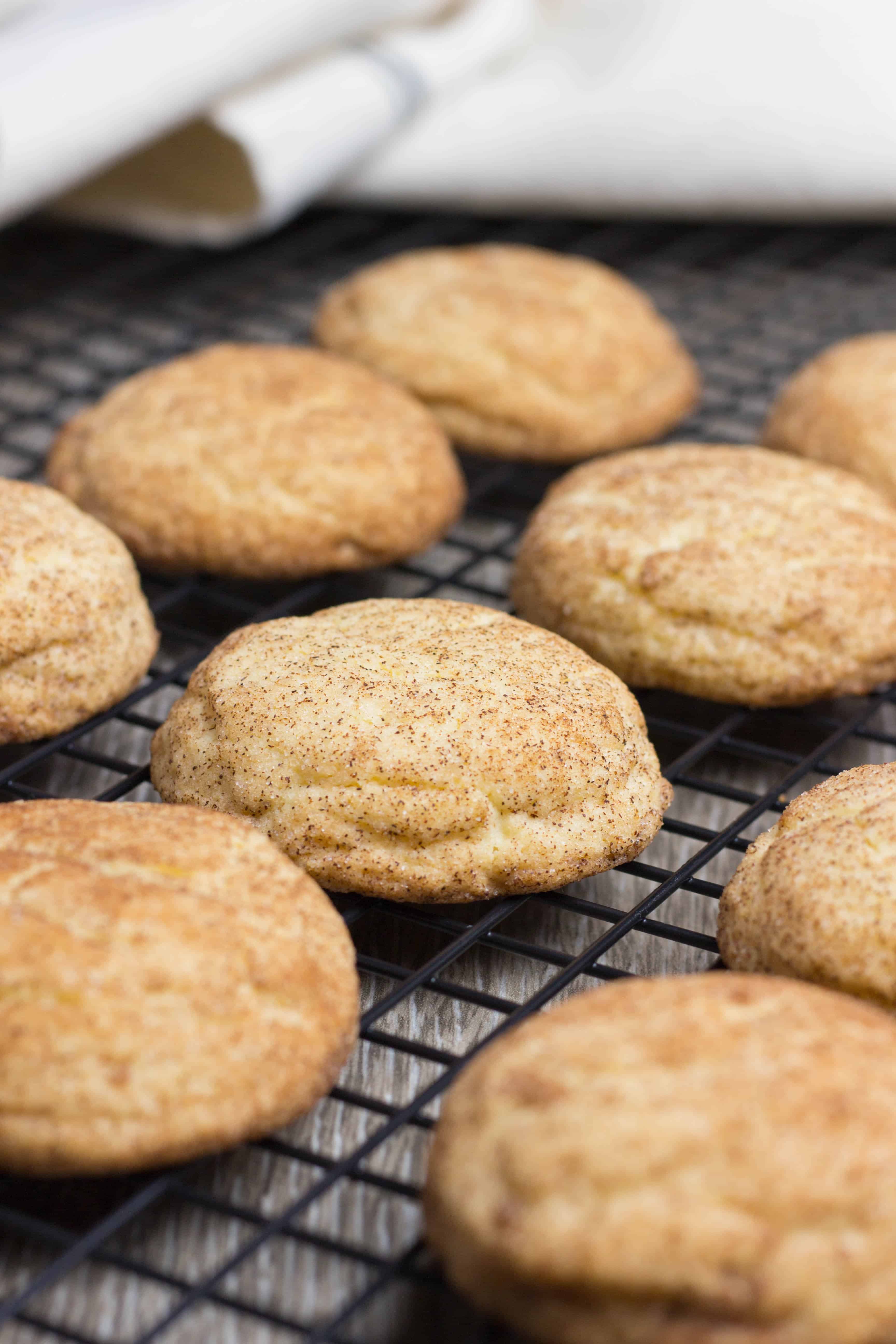 Soft and Chewy Snickerdoodles | Veronika's Kitchen