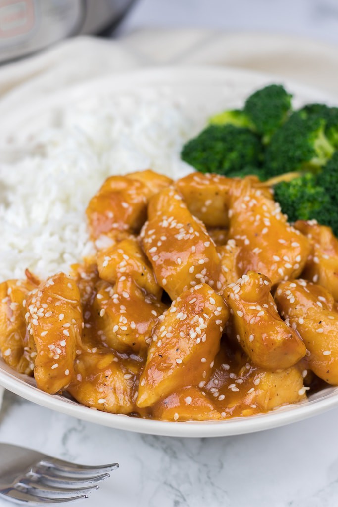 Orange chicken in the best sale instant pot