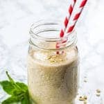 Banana Oatmeal Breakfast Smoothie is a healthy and nourishing breakfast idea for summer.