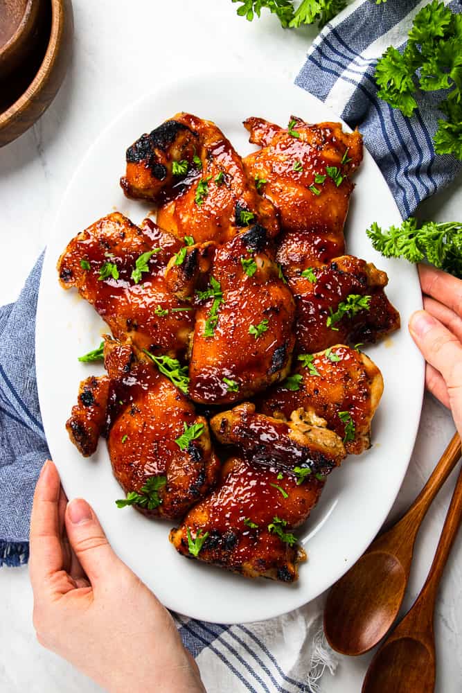 Barbecue chicken thigh recipe