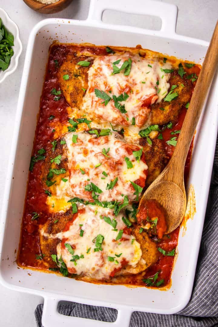 Classic Chicken Parmesan Recipe - Veronika's Kitchen