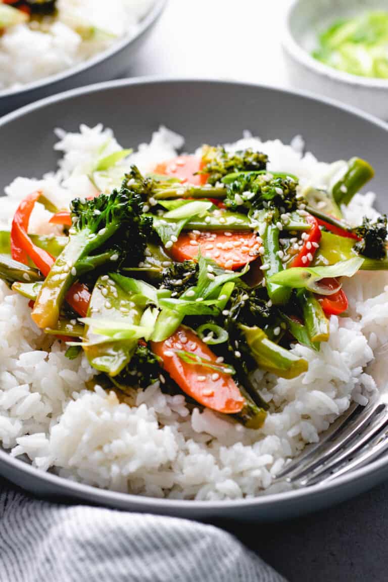 Vegetables Teriyaki Stir Fry - Veronika's Kitchen